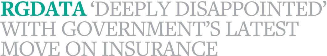 RGDATA  deeply disappointed  with Government s latest move on Insurance