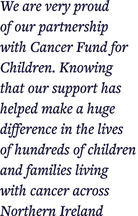 We are very proud of our partnership with Cancer Fund for Children  Knowing that our support has helped make a huge d   