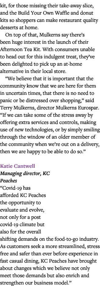 kit, for those missing their take-away slice, and the Build Your Own Waffle and donut kits so shoppers can make resta   