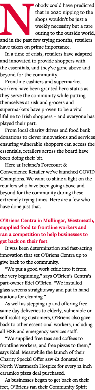 Nobody could have predicted that in 2020 nipping to the shops wouldn t be just a weekly necessity but a rare outing t   