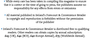   While every care has been taken in compiling this magazine to ensure that it is correct at the time of going to pre   