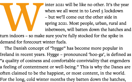 W inter 2021 will be like no other  It s the year when we all went in to Level 5 lockdown   but we ll come out the ot   