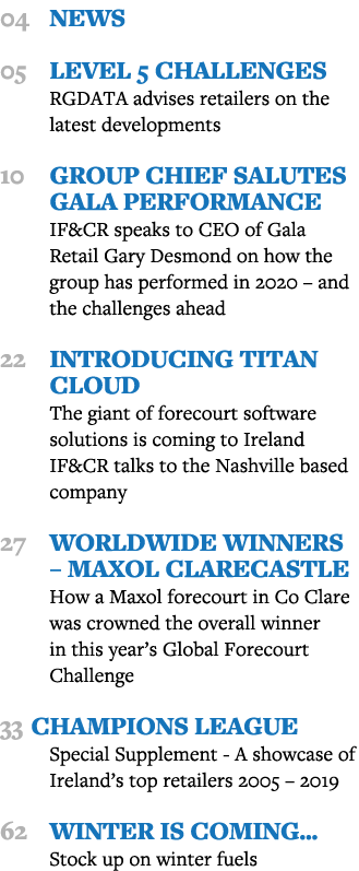04 News 05 Level 5 Challenges RGDATA advises retailers on the latest developments 10  Group Chief Salutes Gala Perfor   