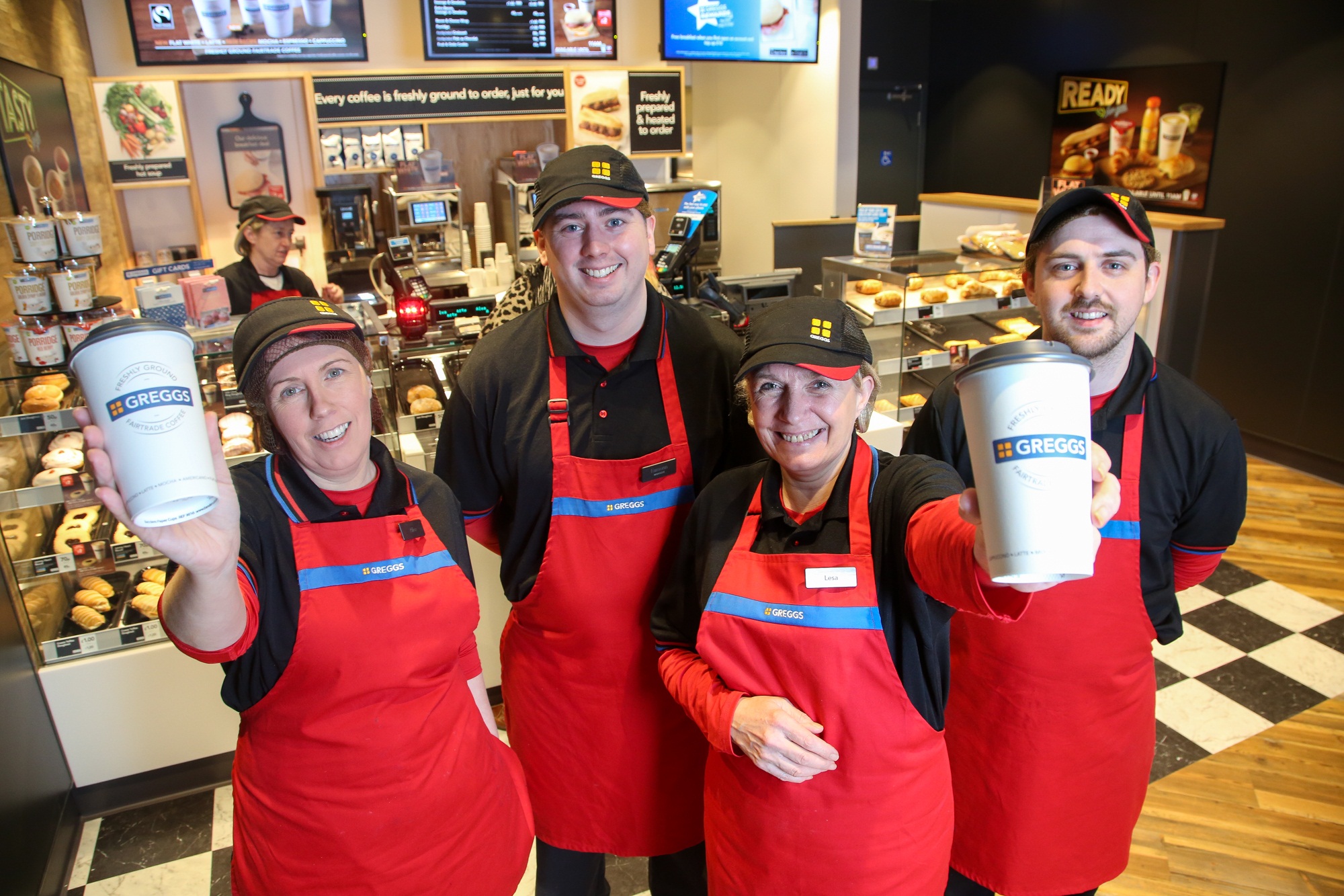 Manager of NI’s first stand-alone Greggs ‘extremely proud’