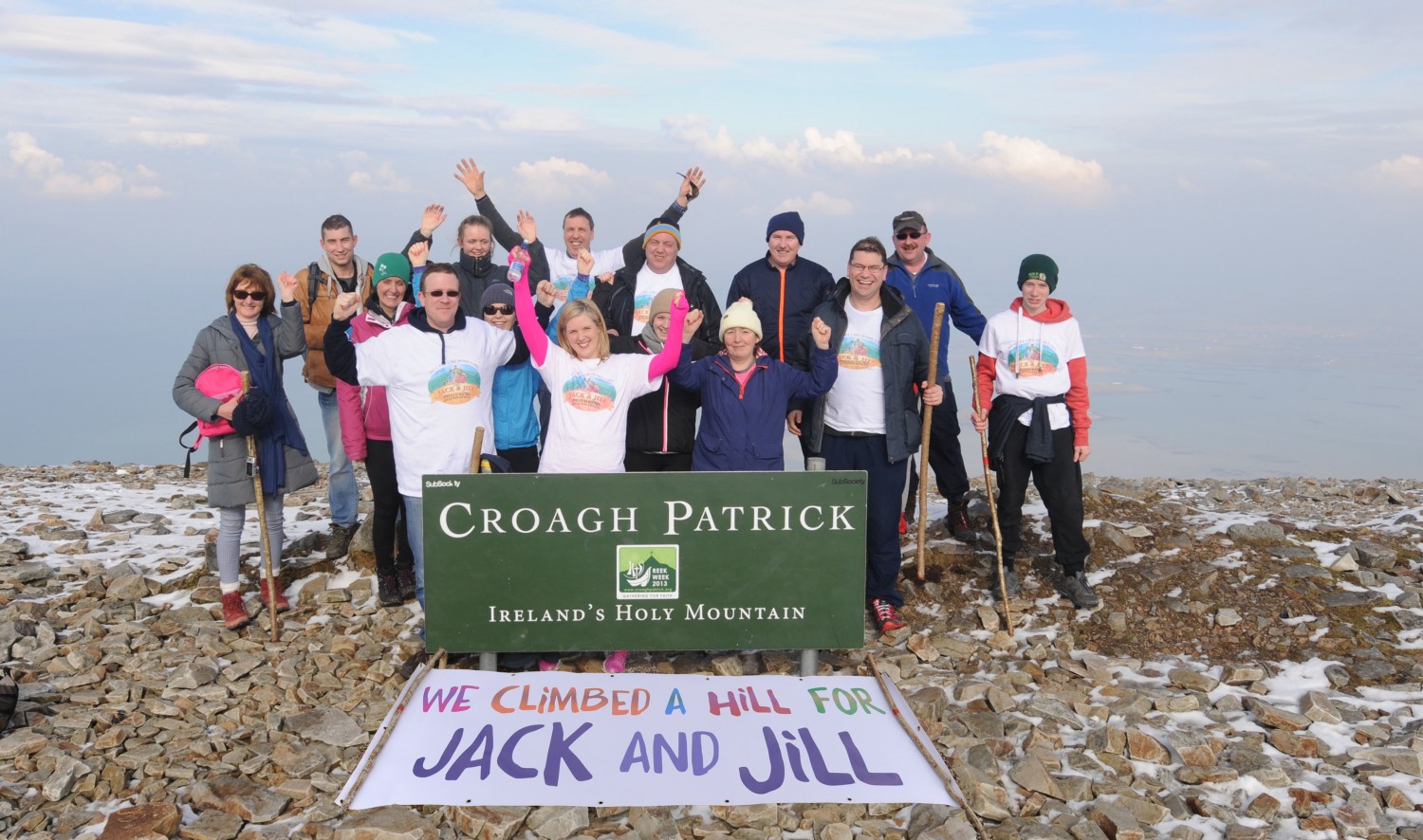 Topaz staff raise €6,000 for Jack and Jill foundation