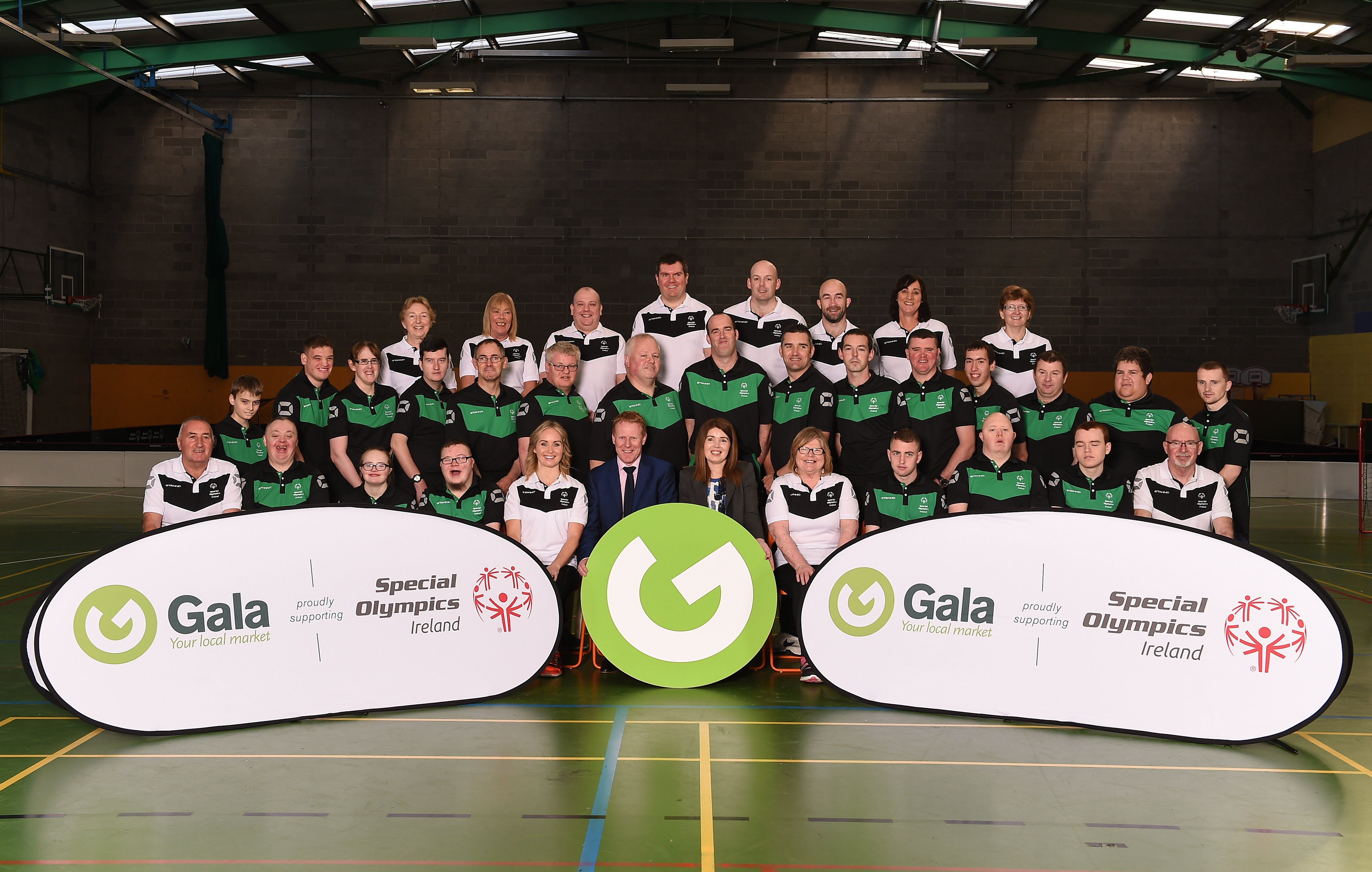 Gala joins Irish Special Olympics team for Winter Games squad reveal