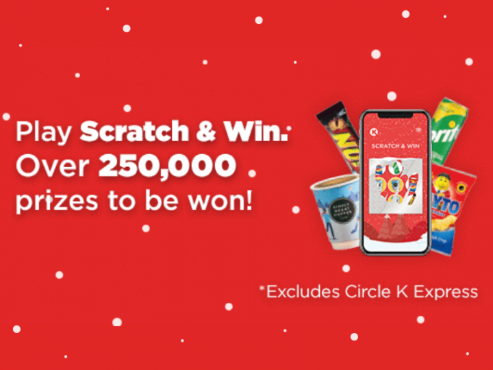 Circle K Launch New Christmas ‘Scratch & Win’ Game