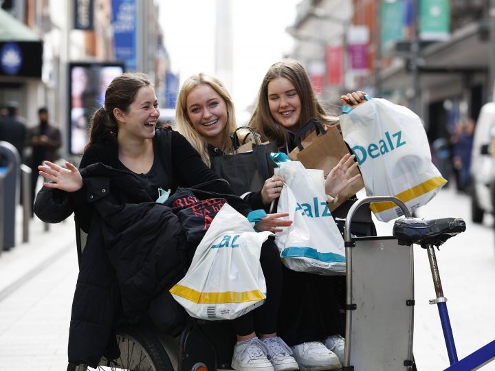 Savvy shoppers treated to a wheely good time as retail reopens in Ireland