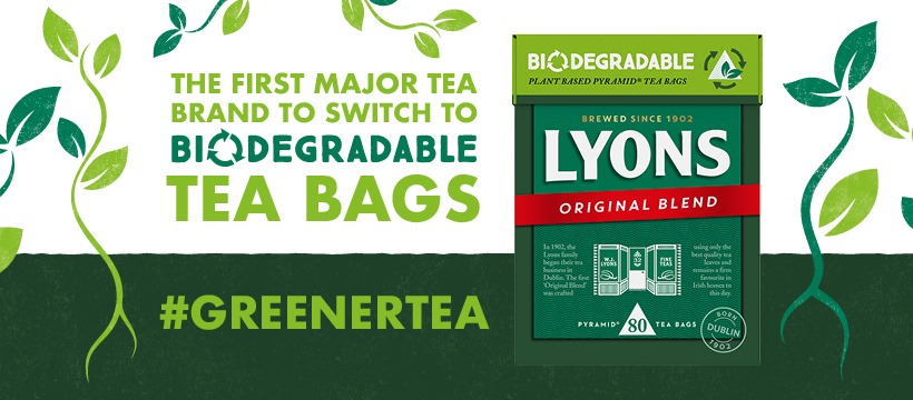 Lyons Tea takes another big step towards sustainabili-tea