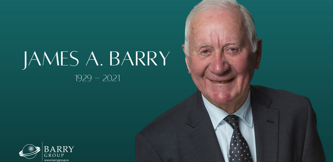Tributes paid to ‘formidable Barry Group founder’ James A Barry