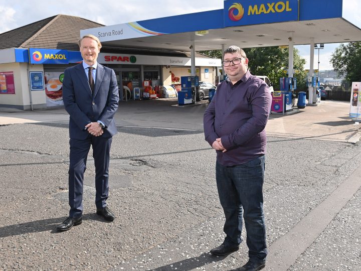 Maxol invests £35k in Scarva Road Service Station – new licensee appointed