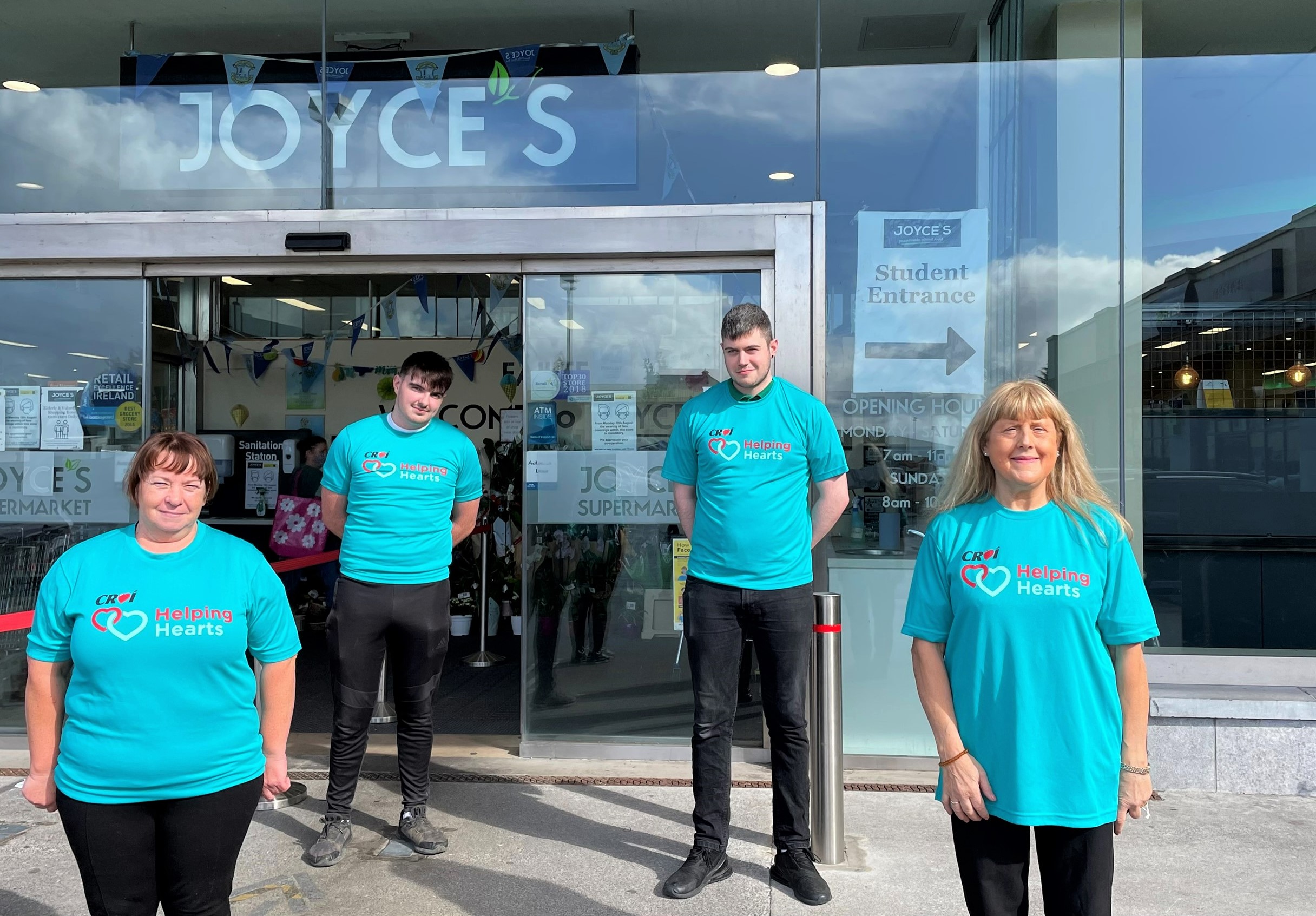 Joyce’s Supermarkets teams up with Croí to raise awareness about heart disease