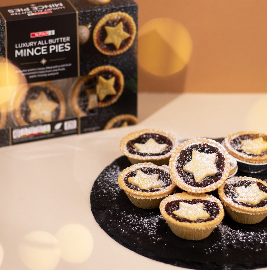 SPAR luxury all butter mince pies voted the best in the UK