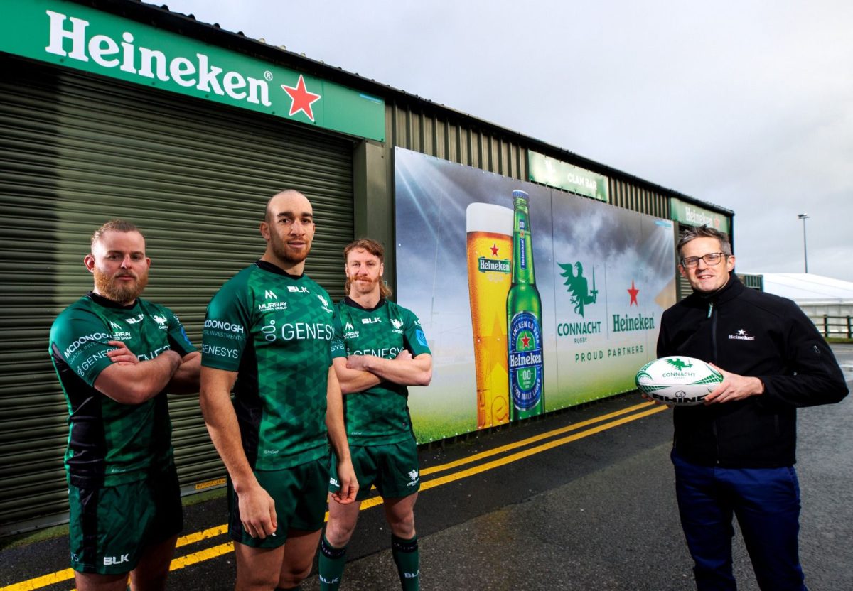 Connacht Rugby lines up again with Heineken Ireland
