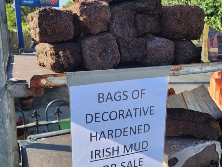 Limerick service station’s tongue-in-cheek protest over turf ban