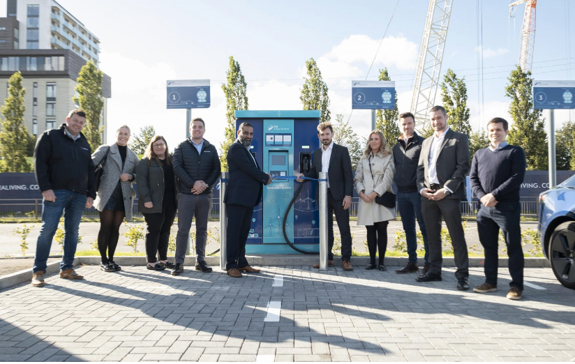 SSE Energy Solutions launches first ultra-rapid EV charging hub in Glasgow