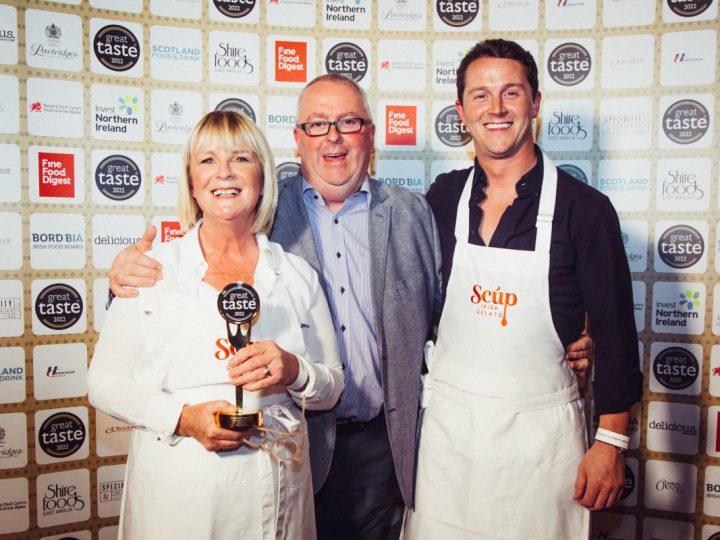Scúp Gelato’s frozen Natural Yogurt wins Ireland’s Great Taste Golden Fork award