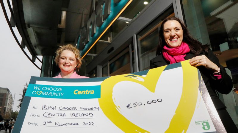 Centra charity drive raises €57,492 for Breast Cancer Awareness