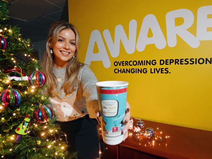 Cup of Kindness – MAXOL launch annual Christmas coffee cup campaign in support of AWARE NI
