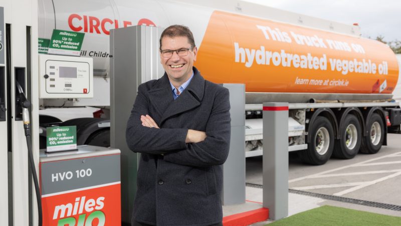 Circle K Ireland’s delivery fleet to be fuelled by 100% HVO renewable diesel