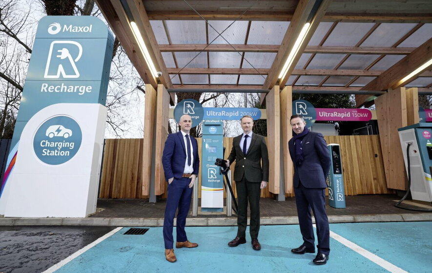 Maxol opens NI’s first dedicated ultra-rapid EV charging hub