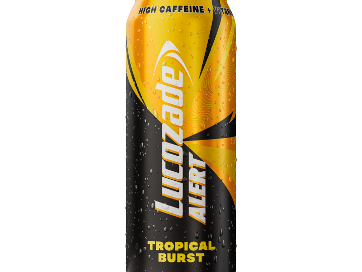 Lucozade Alert blasts into the new year with fresh new packaging
