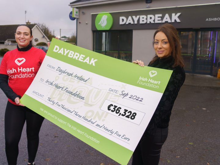Daybreak Raises €36,328 for the Irish Heart Foundation with “Get a Move On!” challenge   