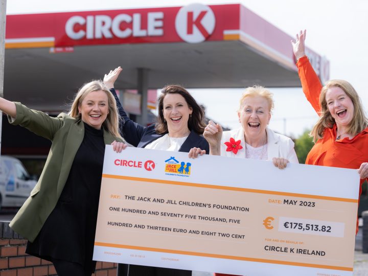 Circle K raises over €175,000 for Jack and Jill Children’s Foundation