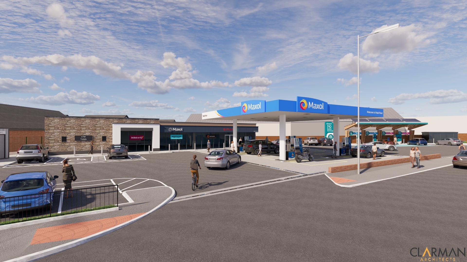 Maxol breaks ground on £2.35 million expansion of Braid River and Marino Service Stations 