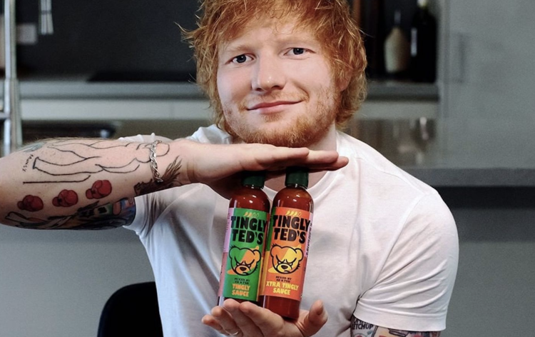Ed Sheeran’s spices up the hot sauce market