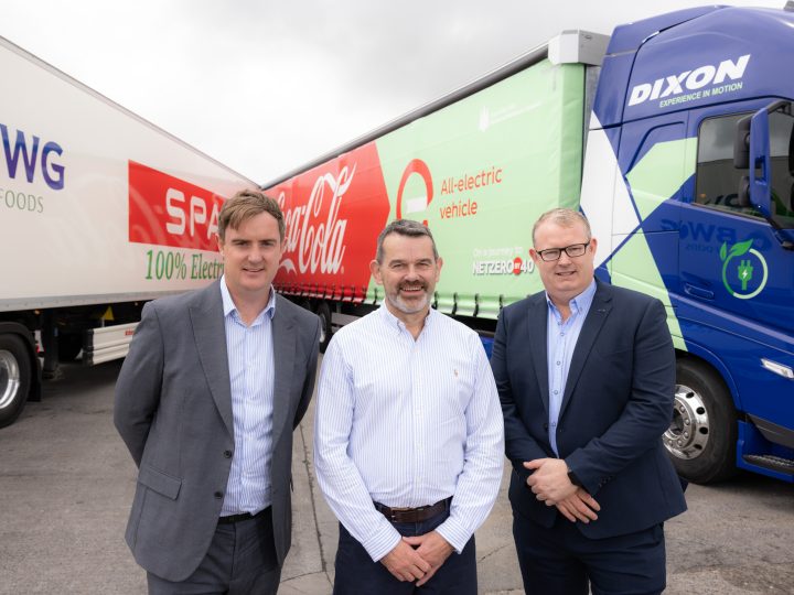 Coca-Cola HBC, BWG Foods and Dixon International Transport delivering a cleaner future