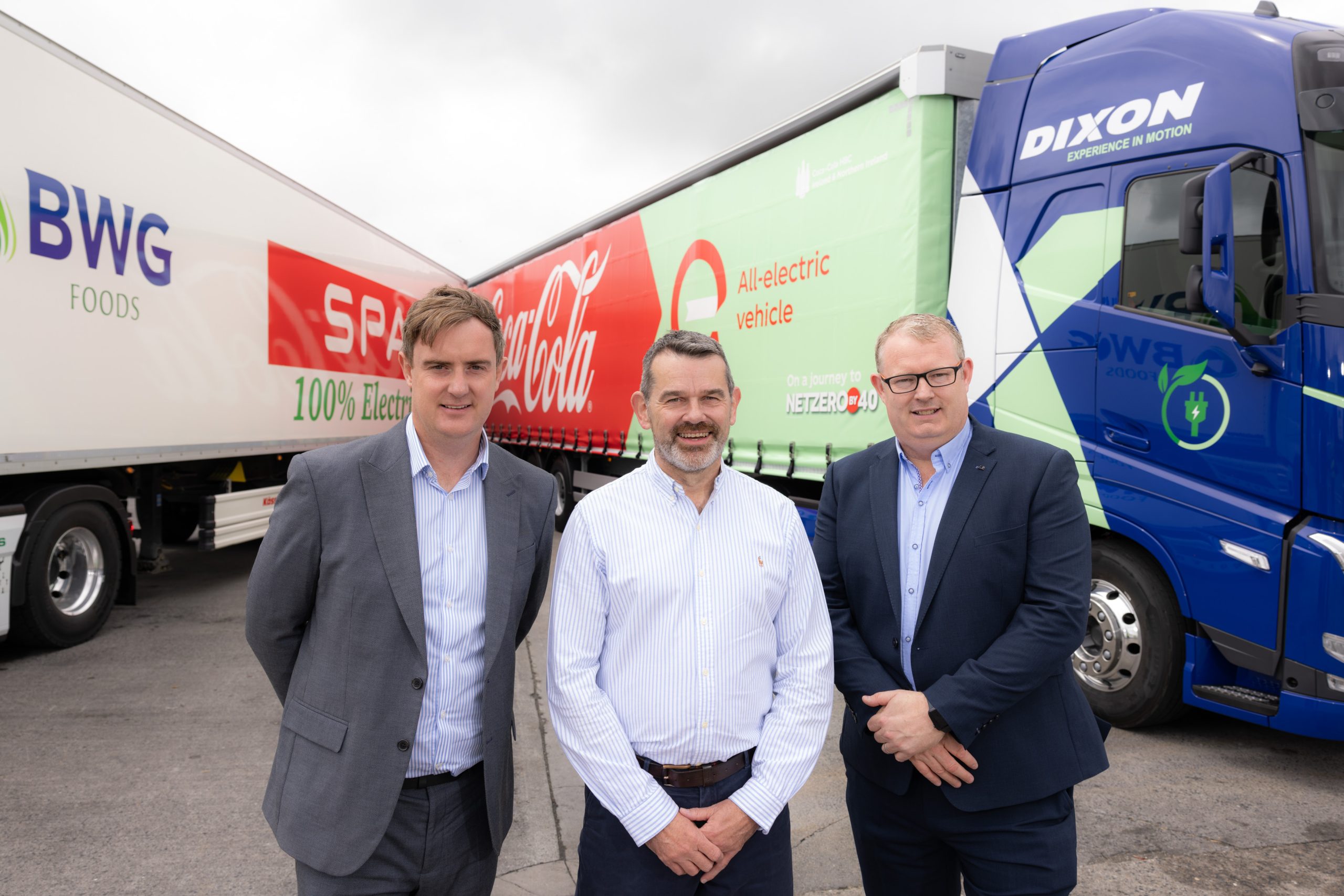 Coca-Cola HBC, BWG Foods and Dixon International Transport delivering a cleaner future