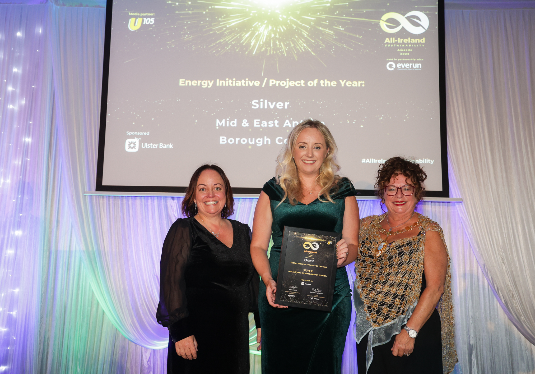 Mid and East Antrim Borough Council win silver at the All-Ireland Sustainability awards