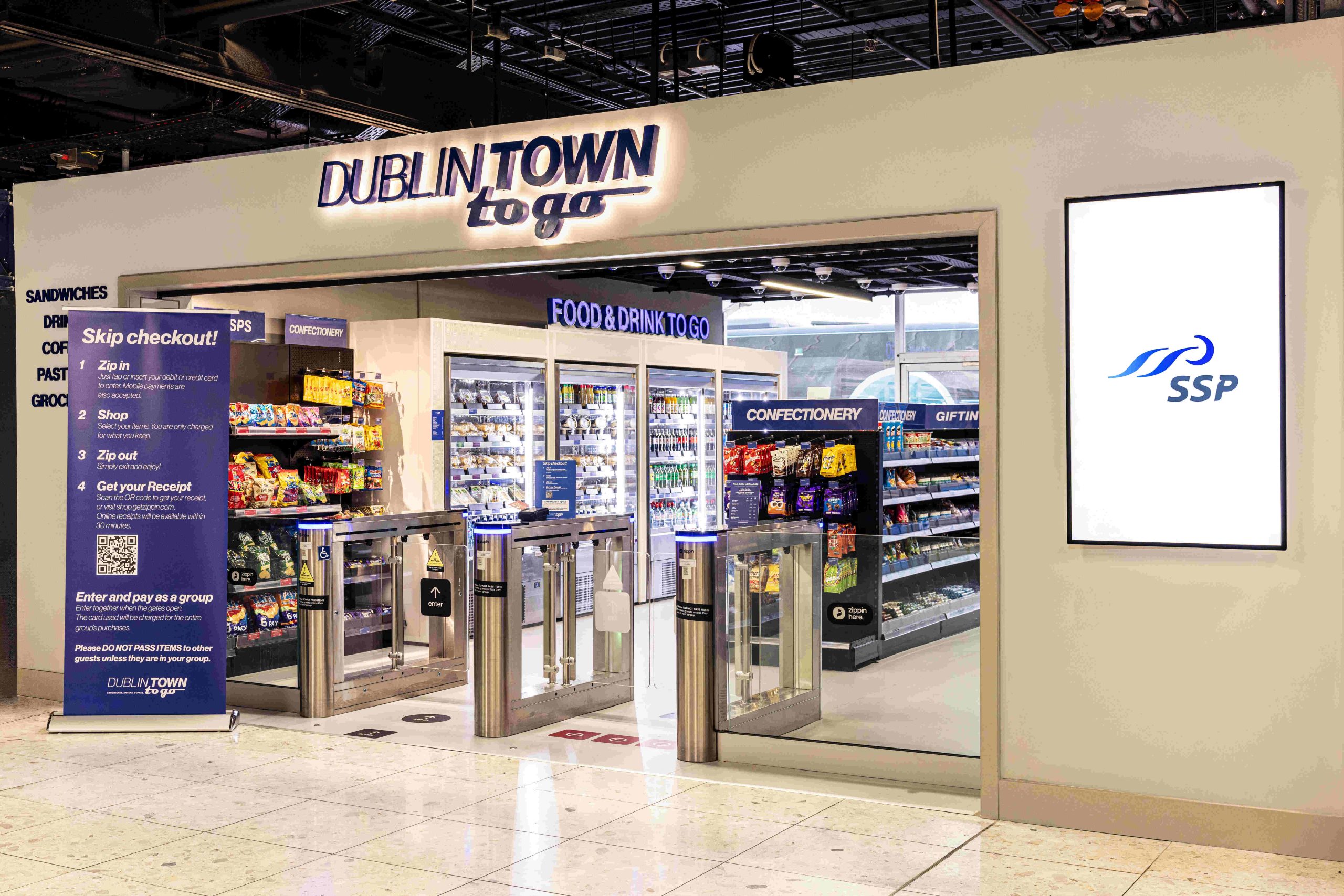 Entirely Artificial Intelligence convenience store opens at Dublin Airport