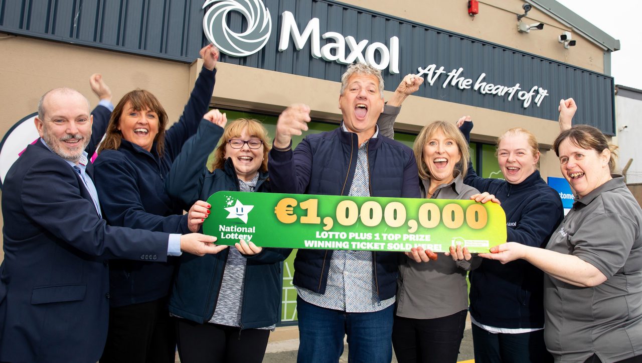 Wexford winner of €1 Million Lotto Plus 1 top prize sold at family run service station