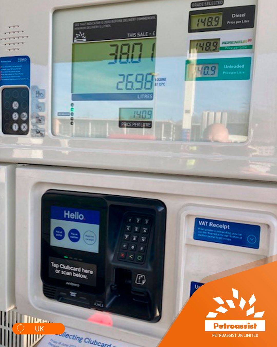 Petroassist UK Installs New Generation of Payment Terminals at Over 600 Tesco Forecourts