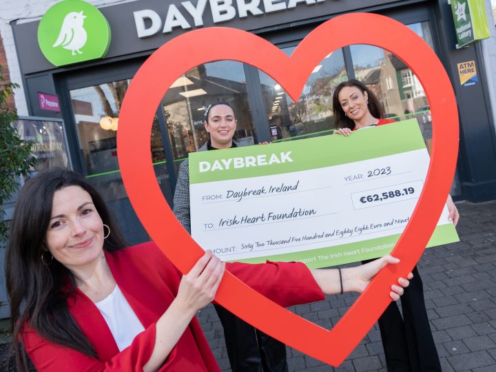 Daybreak Raises €62,588 for Irish Heart Foundation in 2023