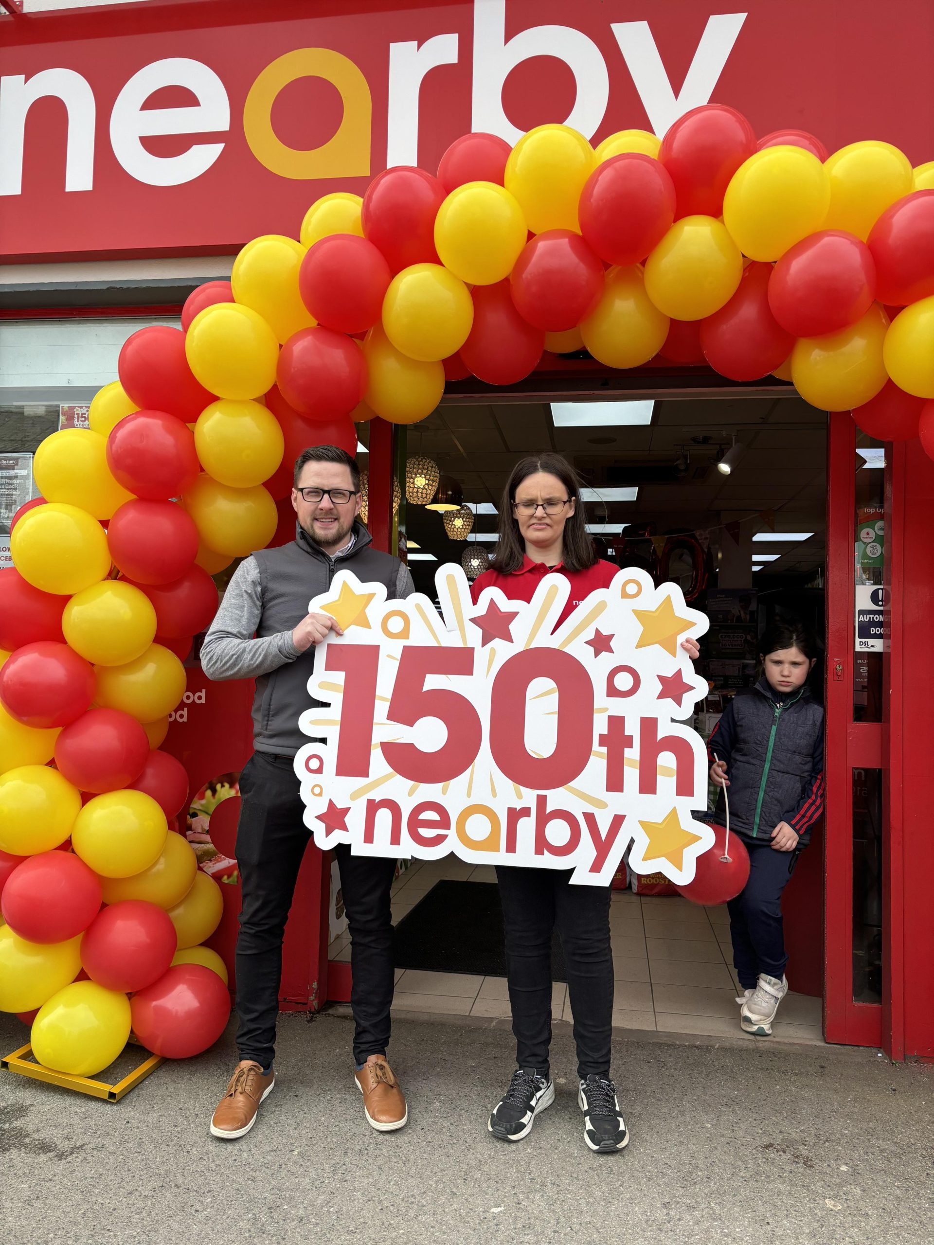Nearby opens 150th store with €1 million National Lotto ticket winner