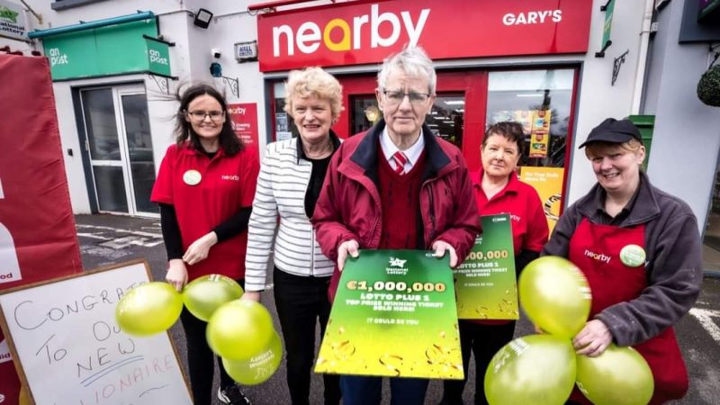 Nearby opens 150th store with €1 Million National Lotto ticket winner