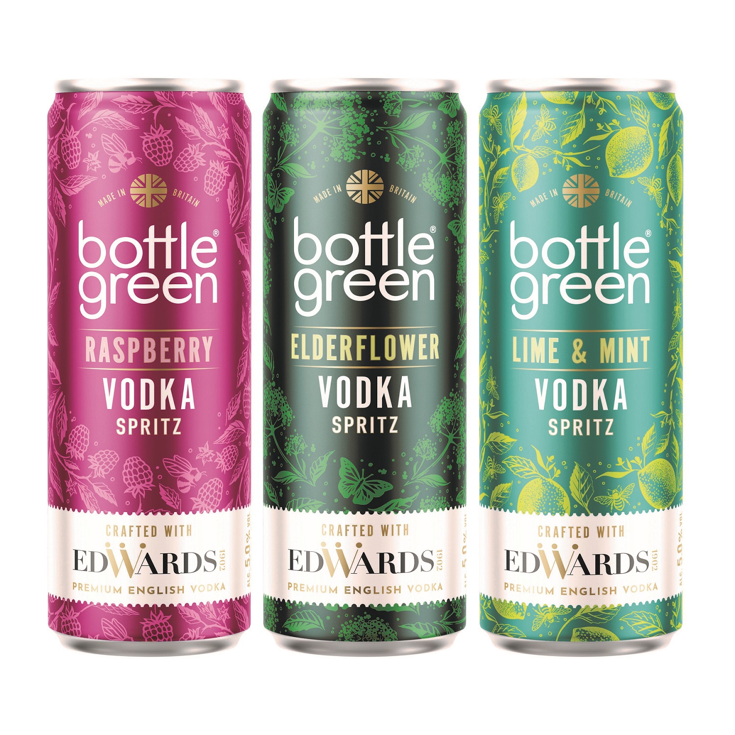 Bottlegreen launches Vodka Spritz Cans