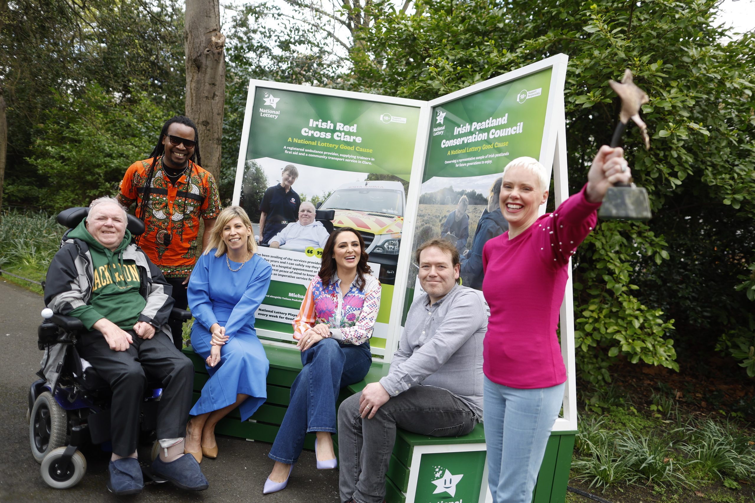 National Lottery unveils Good Causes Exhibition in St. Stephens Green