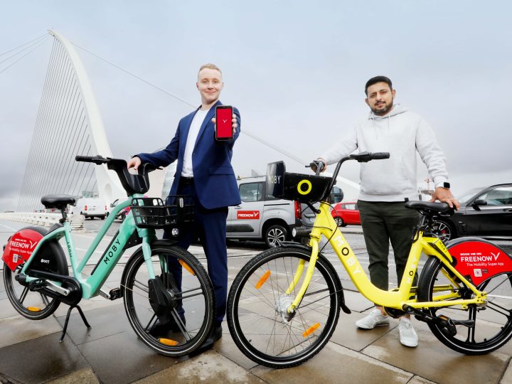 FREENOW partners with MOBY to offer in-app bookings for pedal and e-bikes in Dublin 