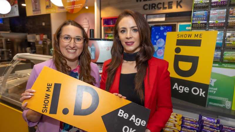 Minister Emer Higgins launches ‘Show Me I.D – Be Age OK’ Summer Campaign at Circle K Lucan