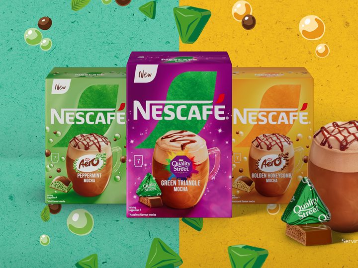 Nescafé partners with two iconic chocolate brands; Aero and Quality Street