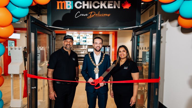 A Giant Welcome for MD Chicken – First Belfast Outlet for Canada’s Chicken Institution