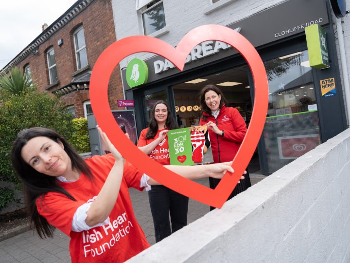 Daybreak Commits to ’30 for 30’ in September in Aid of the Irish Heart Foundation