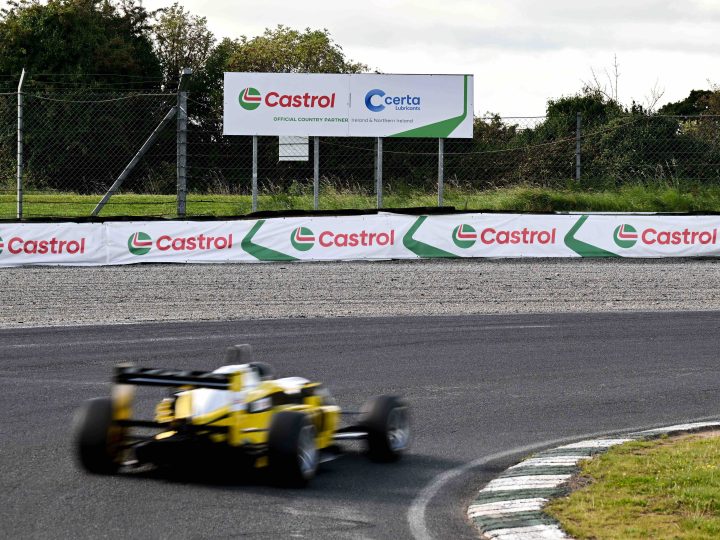 Castrol returns to Irish motorsport after 25 years as new sponsor of Turn 1 at Mondello Park