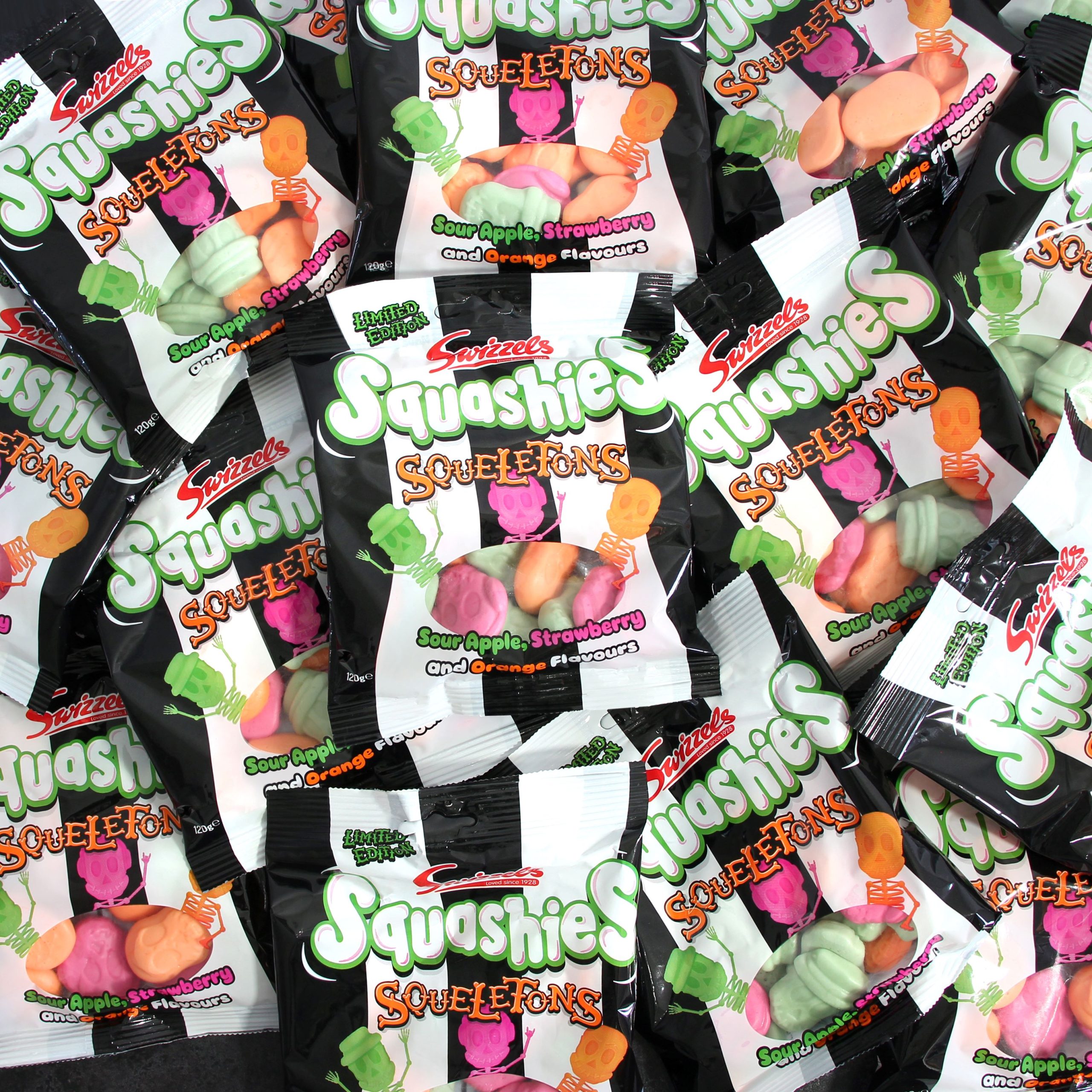 Swizzels expands its Halloween-themed range with new Squashies ‘Squeletons’   
