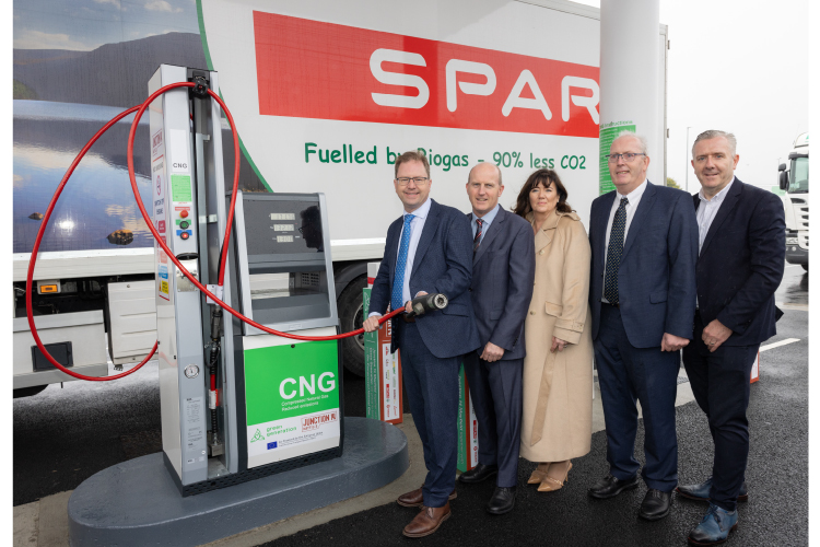 Junction 14 opens BioCNG Refuelling Station