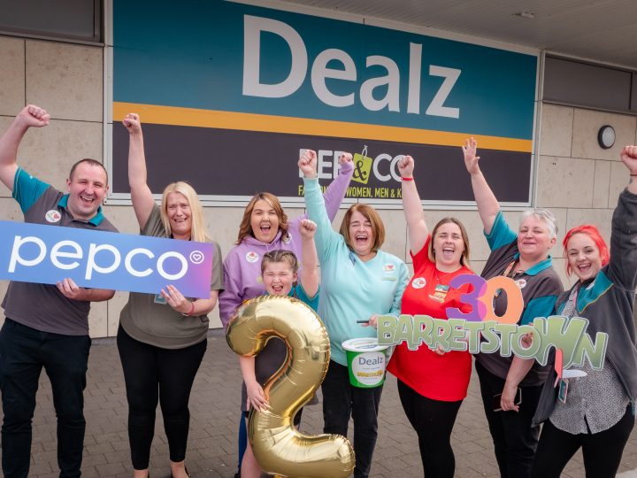 Dealz and Pepco Raise Over €650,000 for Barretstown